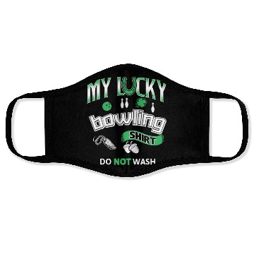 Discover Lucky Bowling Fun Unique Horse Shoe Face Masks