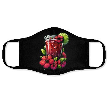 Discover Red Flower Hibiscus Tea Face Masks