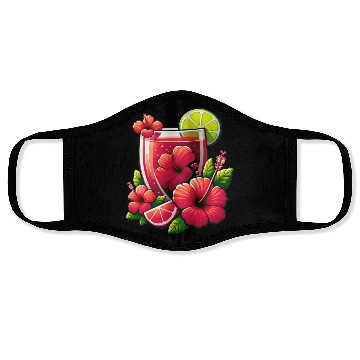 Discover Red hibiscus tea Face Masks