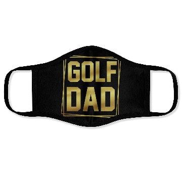 Discover Retro father's day. Golf DAD Face Masks