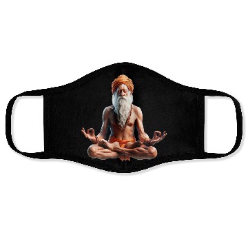 Discover Peaceful Meditation Guru Face Masks