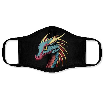 Discover Minimalistic and Modern Dragon Design Face Masks
