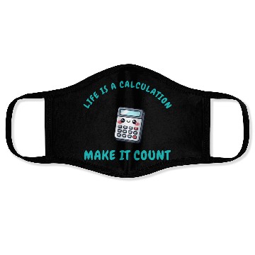 Discover Simple Math, Pure Joy Face Masks