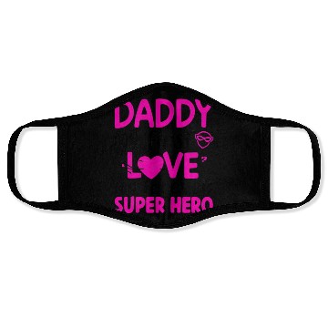 Discover Daddy my first love My Forever Superhero Face Masks