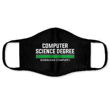 Discover computer science degree Face Masks