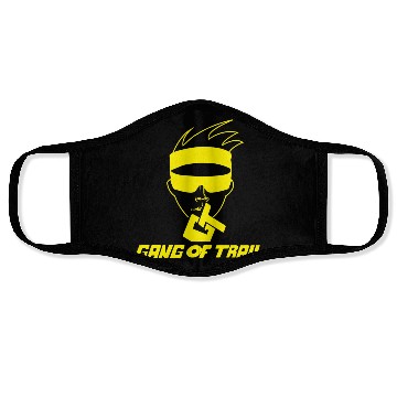 Discover GT Yellow neon Face Face Masks