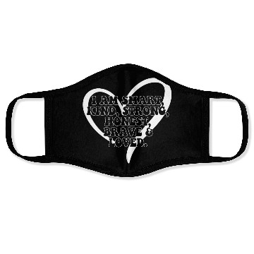 Discover Daily Affirmation Uplifting Quotes Positive Face Masks