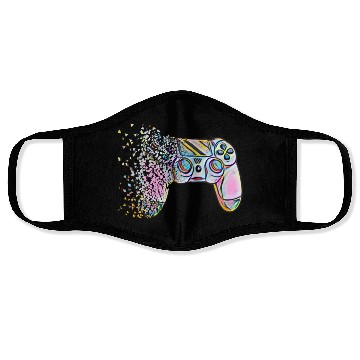 Discover Retro Video Game Controller Clothing Face Masks