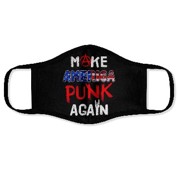 Discover Make America punk again / US Punk Rock, Punks Face Masks
