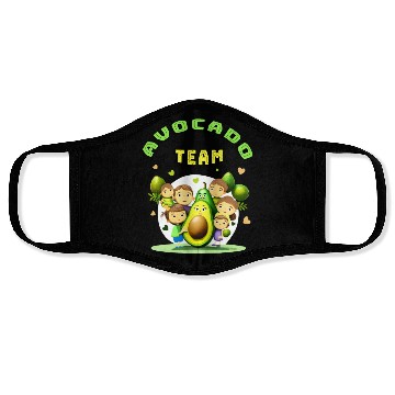 Discover Avocado team Face Masks
