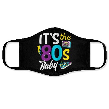 Discover Vintage 80s Clothes Premium Face Masks