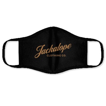 Discover Jackalope Clothing Logo Premium Face Masks