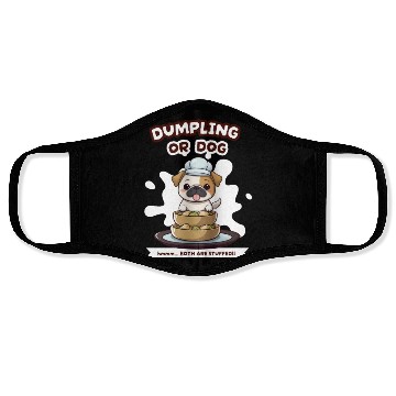 Discover Dumpling or Dog Face Masks