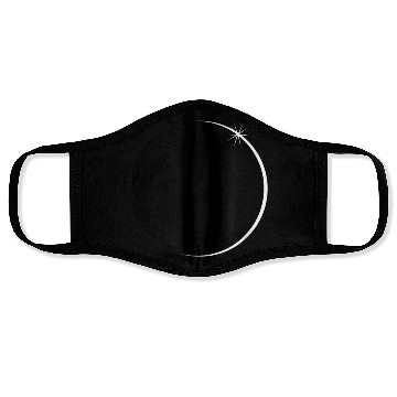 Discover Eclipse Solar System Clothing Science Face Masks