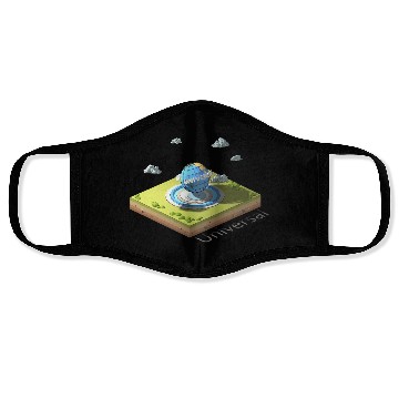 Discover Geometric low poly Universal Studios Face Masks