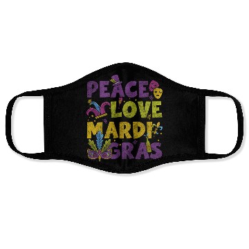 Discover Parade Celebration New Orleans Fun Face Masks