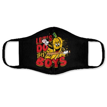 Discover Let's Do This Boy - Baseball Face Masks