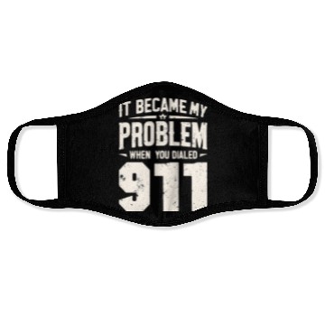 Discover 911 Dispatcher Operator Emergency Radio Dispatch Face Masks