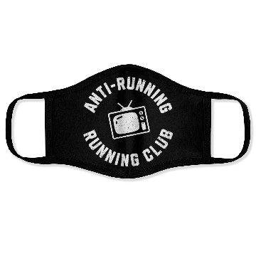 Discover Anti-Running Club (TV) Face Masks