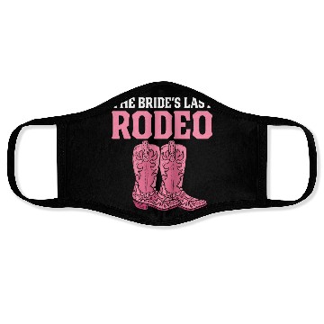 Discover Bridal Party Bachelorette Party Rodeo The Bride's Face Masks