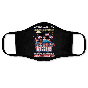 Discover Kindergarten Teacher Patriots Big Celebrations Face Masks