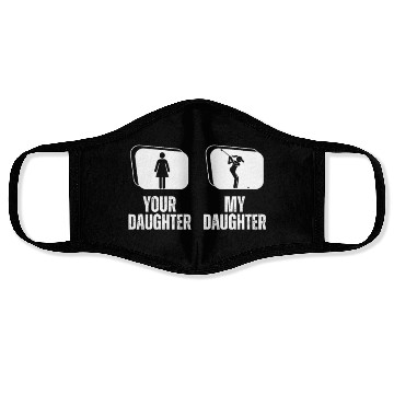 Discover Golfing Your Daughter My Daughter Proud Dad Mom Face Masks