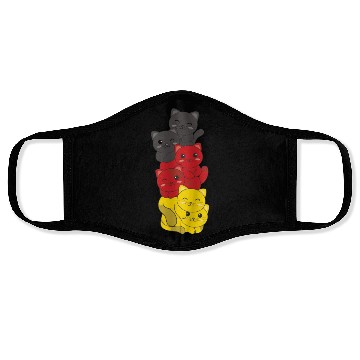 Discover German Flag Cat German Germany Cats Face Masks