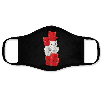 Discover Austria Flag Cat German Austria Cats Face Masks