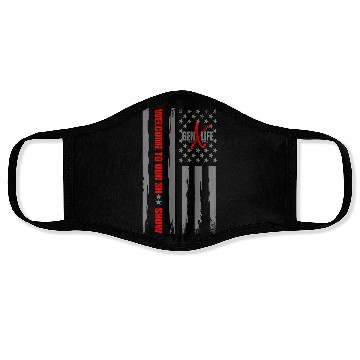 Discover GEN X LIFE Welcome to Our Sh Show grey Face Masks