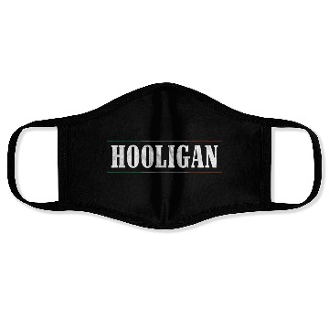 Discover Hooligan Irish Patricks Funny Face Masks