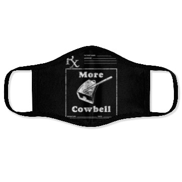 Discover Funny Cowbell Novelty Comedy Face Masks