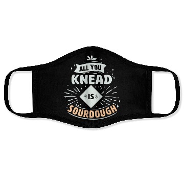 Discover Sourdough Starter Bread Premium Face Masks