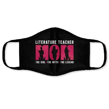 Discover Literature Teacher Mom The Idol The Instructor Face Masks