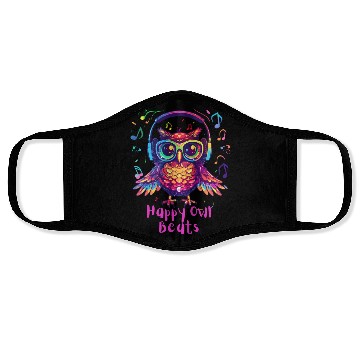 Discover Happy Owl Beats Face Masks