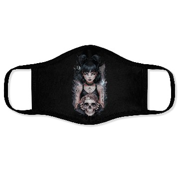Discover Unique Gothic Art For a Gothic fan Face Masks