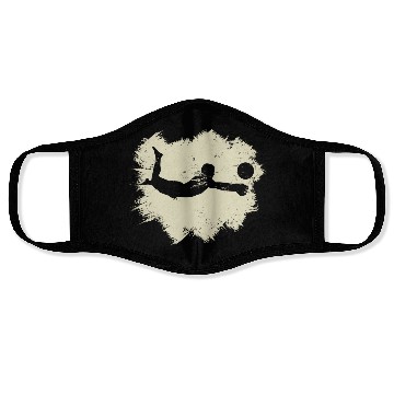 Discover Volleyball Beach Grunge Vintage Face Masks