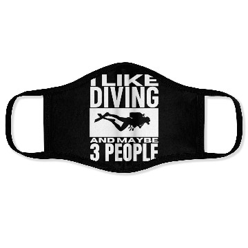 Discover I Like Diving And Maybe 3 People Funny Scuba Face Masks