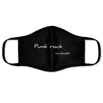 Discover punk rock Yardside Face Masks