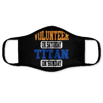 Discover Volunteer and Titan Fun Face Masks