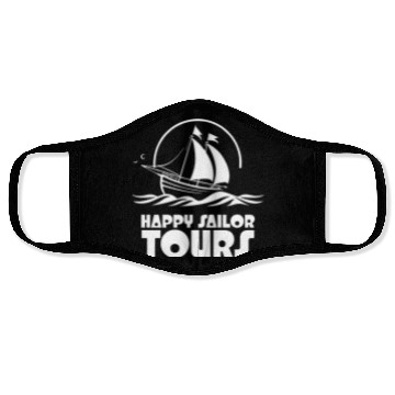 Discover Happy Sailor Tours Icon Face Masks