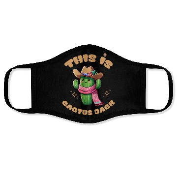 Discover This is Cactus Jack Face Masks