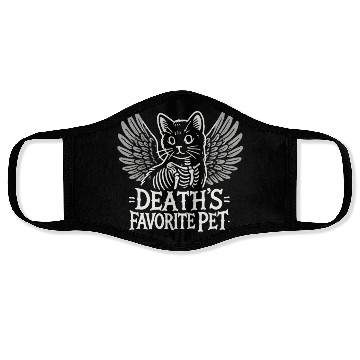 Discover Gothic Emo Cat Design For Cat Lovers And Face Masks