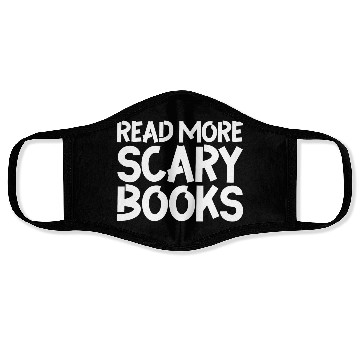 Discover Read More Scary Books Face Masks