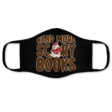 Discover Read More Scary Books 2 Face Masks