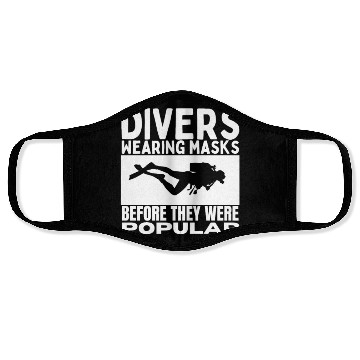 Discover Scuba Diving Mask Pun Funny Scuba Diver Face Masks