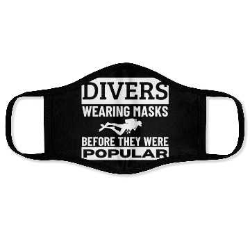 Discover Scuba Diving Mask Pun Funny Scuba Diver Face Masks
