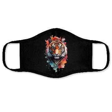 Discover Wild Whisper Tiger Face Masks
