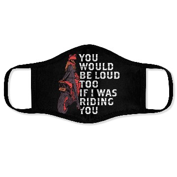 Discover Cheeky Motorcycle Face Masks