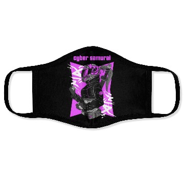 Discover Cyber Samurai Face Masks