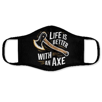 Discover Axe Throwing Enthusiasts Championship Precision Face Masks